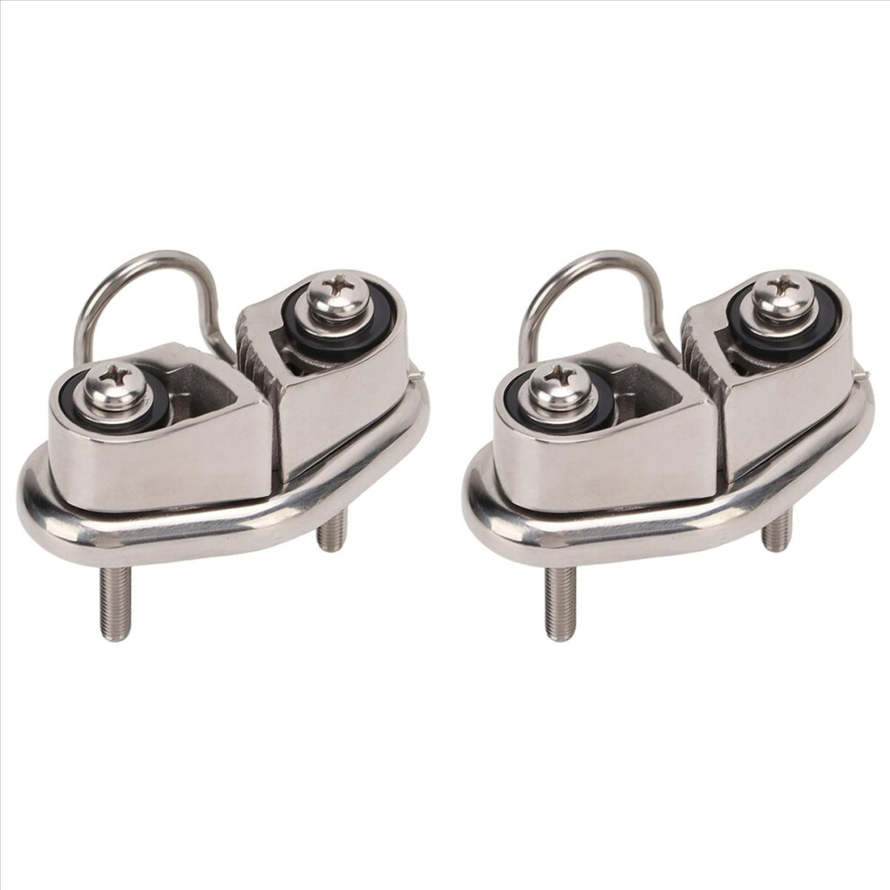 316 Stainless Steel Boat Cam Cleat With Wire Leading Ring, 4852814296539