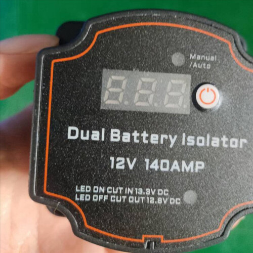Smart Dual Battery Isolator 12V 140A Digital Voltage Sensitive Relay 2