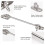 2 Pcs Cabin Hook (8 Inch) with Screws - for Shutter Shed Window 3
