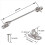 2 Pcs Cabin Hook (8 Inch) with Screws - for Shutter Shed Window 2