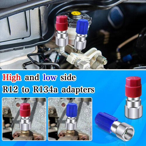 R12 to R134a Conversion Kit,AC Retrofit Fitting Adapter Kit 2