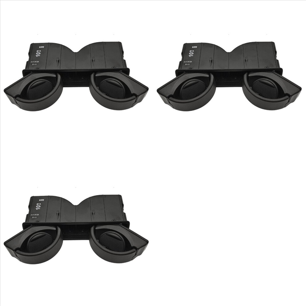 Rear Seat Armrest Insert Drinks Cup Holder For - Black 4852814211549