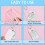 Clear Rectangle Photo Keychain Blanks - Picture Frame Keychain 3