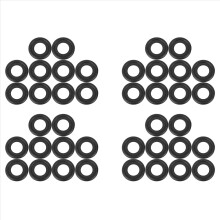 10Pcs Black Rubber Oil Drain Plug Gaskets for 12616850 3536966