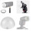Dome Diffuser Compatible for H200R -R11 Round Flash Head 4