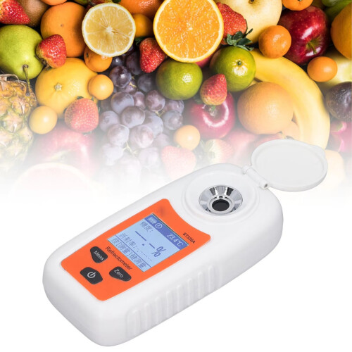 LCD Digital Refractometer Proof Cover Digital Sweetness Meter Tester 2
