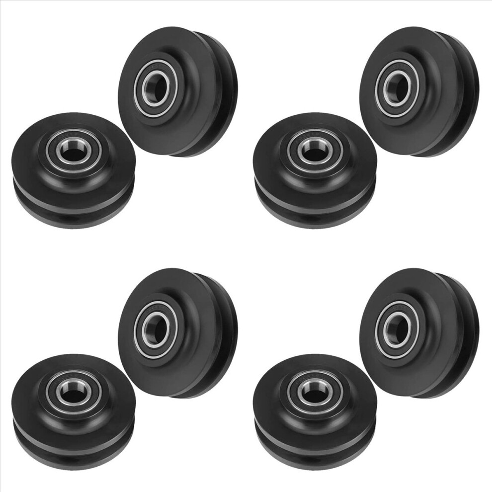 2Pcs Sliding Barn Door Wheel Window Pulley Roller For Diy Barn Door 4852814230298