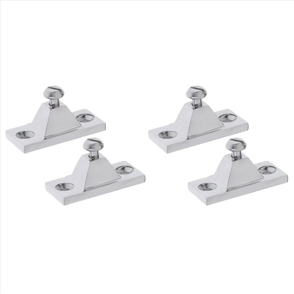 2 Pieces Marine Deck Hinge Boat Bimini Top Fitting Hardware 4852814230403