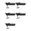 Door Draw Latch Lock Replacement Soft Rubber Black Over-Center C7-10 1