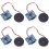 2PCS Piezoelectric Vibration Tapping Sensor Module 1