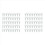 50PCS Seamless Nails Double-Headed Screw Solid Wood Baseboard 1
