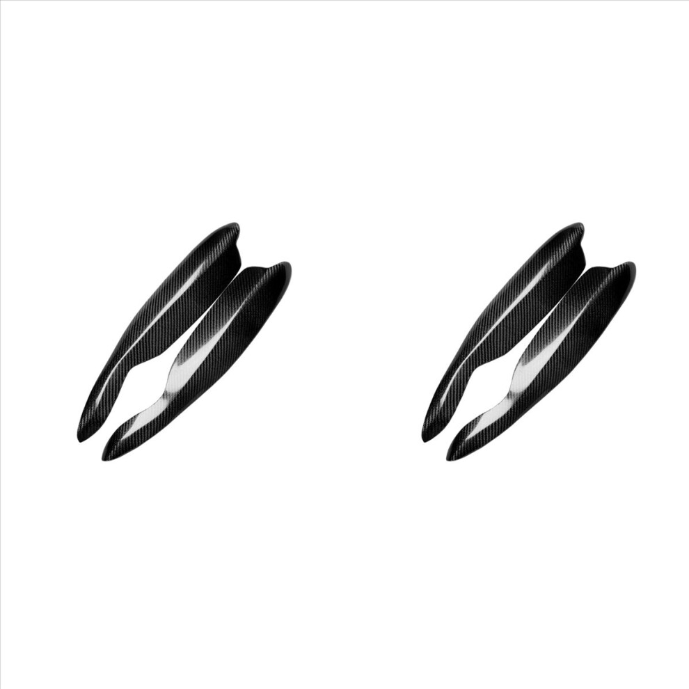 Car Carbon Fiber Headlight Eyebrow For - 4852814221494