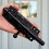 Heavy Duty Slide Bolt Gate Latch with A Padlock (Black, 6 Inch) 4