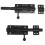 Heavy Duty Slide Bolt Gate Latch with A Padlock (Black, 6 Inch) 3