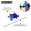 Quick Accurate Alignment Tool Motorcycle Chain Alignment Tool Red 3