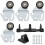 Sliding Closet Door Roller Kit - Top Hung Door Replacement Hardware 1