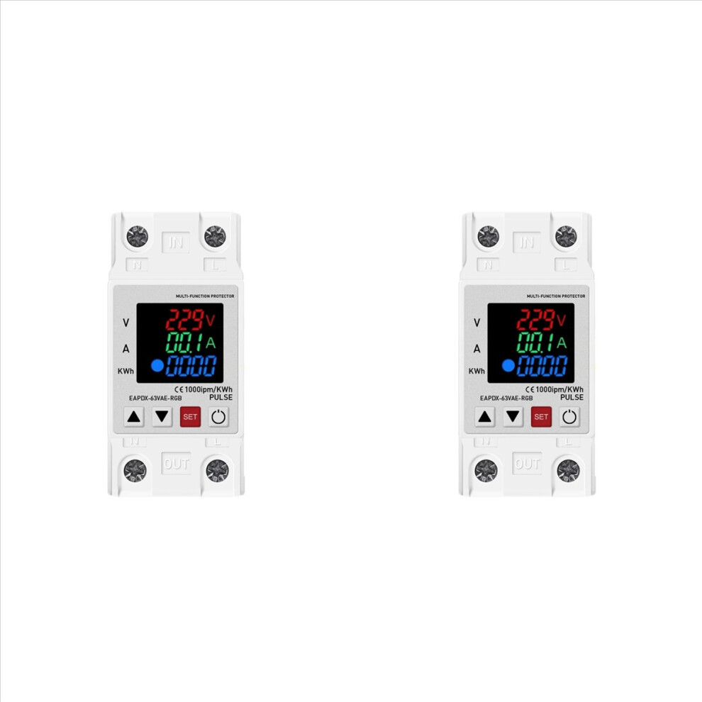 Adjustable Over Voltage Current And Under Voltage Protective Device 4852814232483