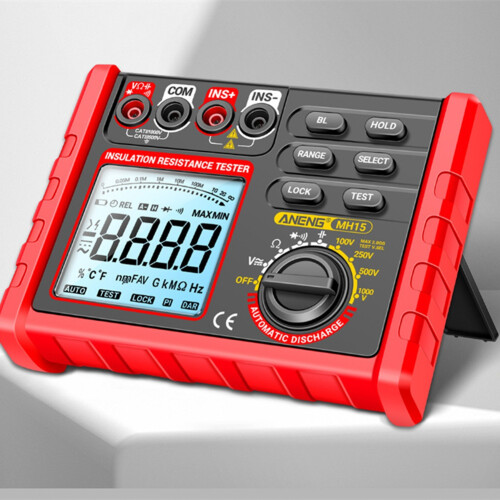 MH15 Digital Ohmmeter Insulation Resistance Meter 6000 Count 2