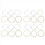 Set 6 Metal Strings for Acoustic Guitar 1 Meter 1M New 1