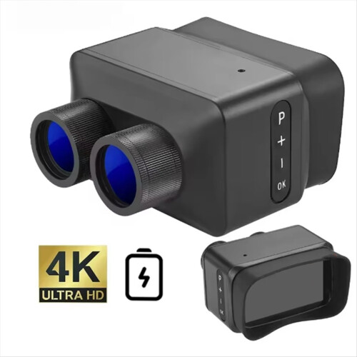 N099S 4K Mini Metal Telescope Camera 5X Optical 1