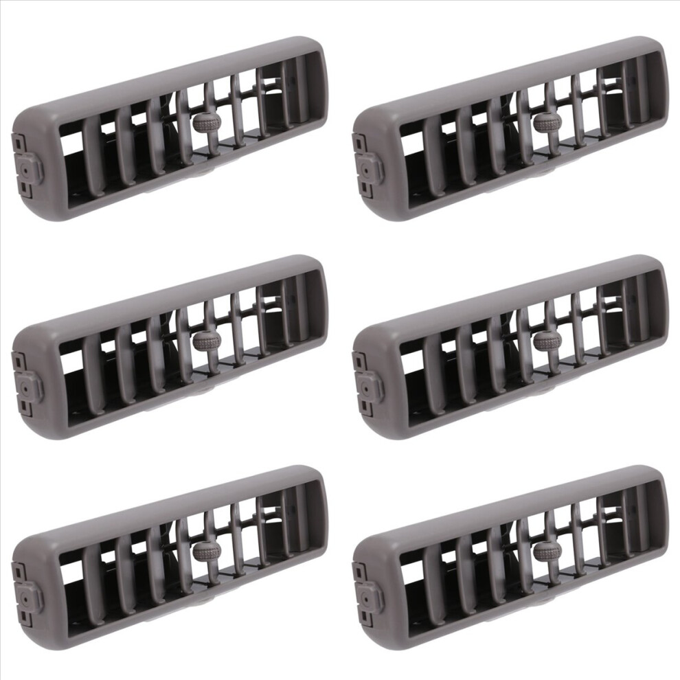 Car Roof Top Side Air Conditioning Vent Outlet A/C Panel Grille Gray 4852814217596