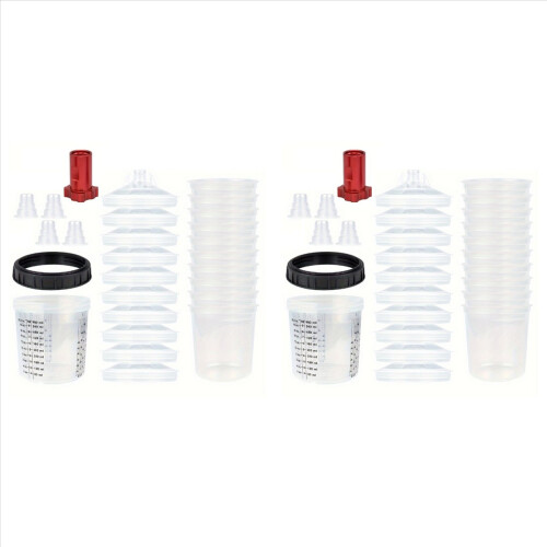 600ml Disposable Paint Cup with Connector 16X1.5MM Internal