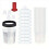600ml Disposable Paint Cup with Connector 16X1.5MM Internal 2