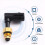 Air Suspension Strut Elbow Fitting Connectors Fit for 4