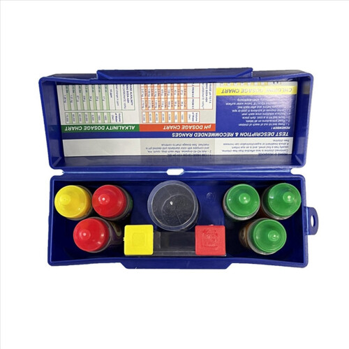 5-Way Test Kit for Pool & SPA Acid Demand Chlorine Total 1