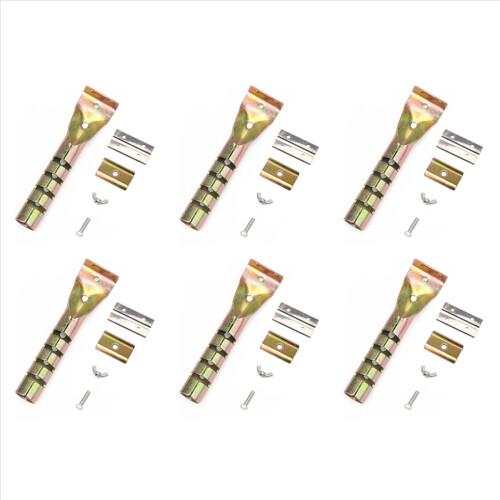 Paint Scraper with 2PCS Double-Sided Blades for Removing Grout, Paint