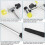 Rubber Hammer, 2Pcs 25mm/35mm Double-Faced Soft Hammer Mallet
Rubber Hammer 3
