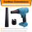 For 18V Battery Portable Electric Dust Blower Power Tool 6