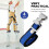 4PCS Drywall Stilts Straps, Adjustable Stilt Leg Band Straps Kit 3