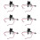 DC7.2-24V Electric Drill Switch Cordless Drill Button for 1