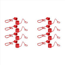 4Sets 1/2Inches Hydraulic Coupler Dust Cap & Plug Covers