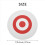 25 x 3Cm Archery Eva Foam Target Bow Moving Practice White+Red 4