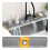 24'' Longer Faucet Mat for Kitchen Sink Splash Guard 4