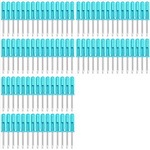 100 PCS Mini Slotted Screwdriver, 2.0mm Flat Head 45mm Length