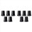 EQ Rotary Knob Replacement Equalizer Knobs Push Rod Cap, Knob Cap-F 1