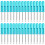 100 PCS Mini Slotted Screwdriver, 2.0mm Flat Head 45mm Length 2