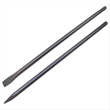 SDS Max Set, 1 Inch Flat Chisel and Point Chisel, Tile Removal Tool