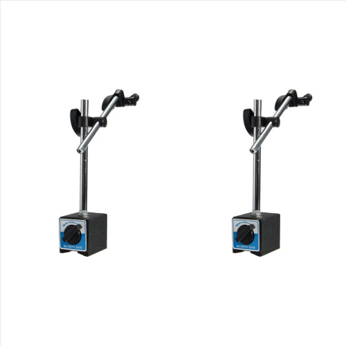 Magnetic Base Holder With Double Adjustable Pole For Dial Indicator