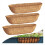 30 Inch 3 Pack Trough Liners, Coconut Fiber for Wall Basket 2