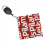 Golf Balls Cleaning Towel Golf Cart Wipe Cloth Cleaner Red 4