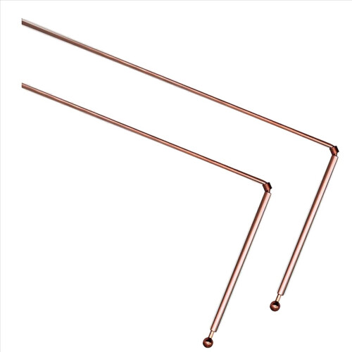 Dowsing Rods - 99.9% Pure Copper 2PCS Divining Rods 1