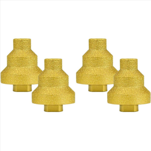 2pcs Diamond Core Drill Bit,Diamond Step Drill Bit with Shank M14