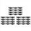12pcs Car Headlight Trim Ring Clips for 1