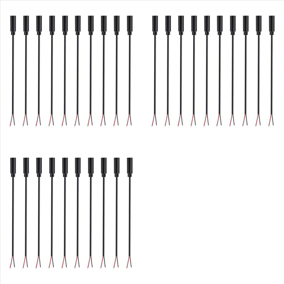 10Pcs 3.5Mm Female Jack To Bare Wire Open End 2 Pole Audio Cable 4852814245209