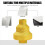 2pcs Diamond Core Drill Bit,Diamond Step Drill Bit with Shank M14 5