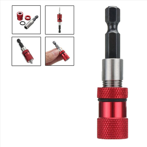 1/4 Hex Shank Electric Drill Magnetic Screwdriver Bit Holder Tool 2